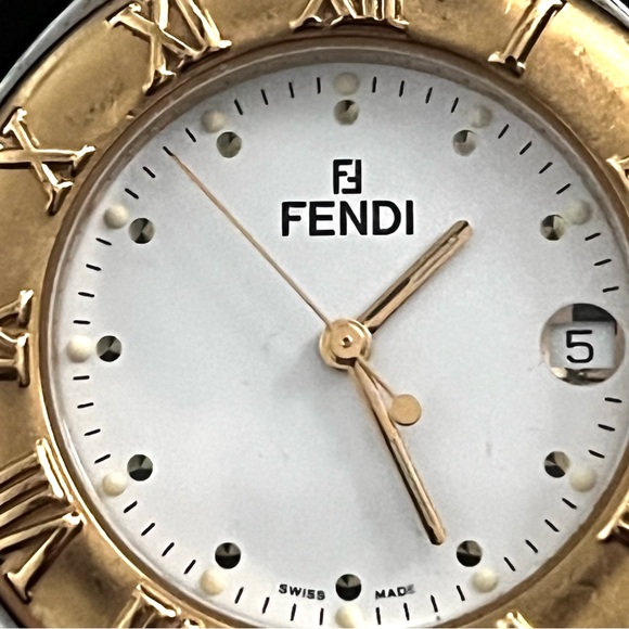 Fendi 900G Unisex Date Quartz Movement Watch - AS IS - Picture 1 of 16